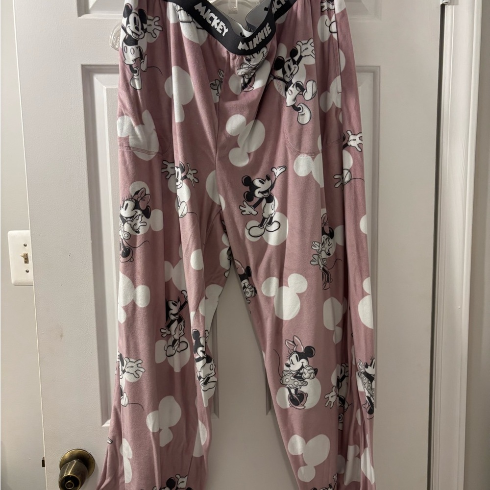 Mickey Mouse Pink Lounge Pants